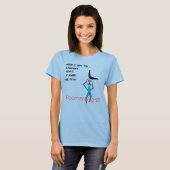 Blue Grandma's Advice Boomeranged T-shirt (Voorkant volledig)