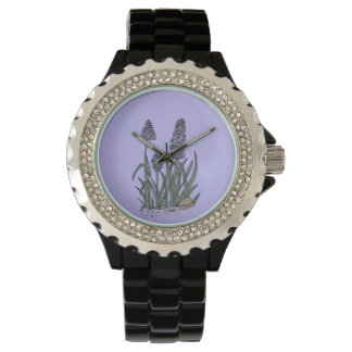 Blue Grape Hyacinth Watch Horloge