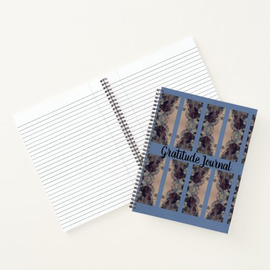Blue Gratitude Journal Notitieboek (Binnen)