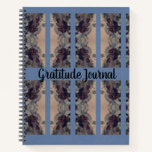 Blue Gratitude Journal