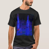 Blue Grave Yard T shirt (Voorkant)