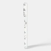 Blue Gray Green Geometric iPhone / iPad case (Achterkant / Links)