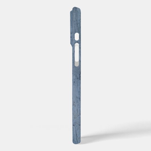 Blue Gray Marble Swirled -adjusts for all cases (Achterkant / Links)