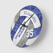 " blue gray " , speciaal ontworpen volleybalzaal v ronde klok (Hoek)