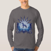 Blue Great Dane Logo T-shirt (Voorkant)