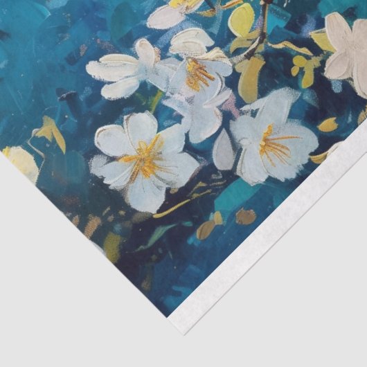 Blue Green Beach Dragonfly  Decoupage Tissuepapier (Detail)