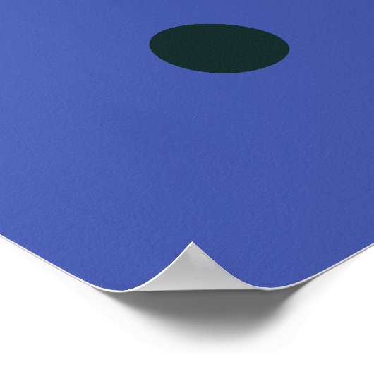 Blue-Green Bowling 10th Birthday Photo Collage Poster (Hoek)