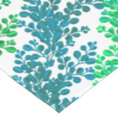 Blue Green Boxwood Branches Tablecloth Tafelkleed (Gekanteld)