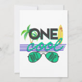 Blue Green Boys Cool guy, uitnodiging voor eerste  (Achterkant)