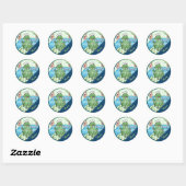 Blue & Green Dash Stickers $6.75 (Vel)