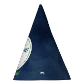 Blue & Green Dinosaur Boy Birthday Feesthoedjes (Rechts)