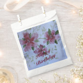 Blue Green en Burgundy Bedankzakje (Geknipt)