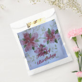 Blue Green en Burgundy Bedankzakje (Gezegeld)