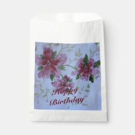 Blue Green en Burgundy Bedankzakje