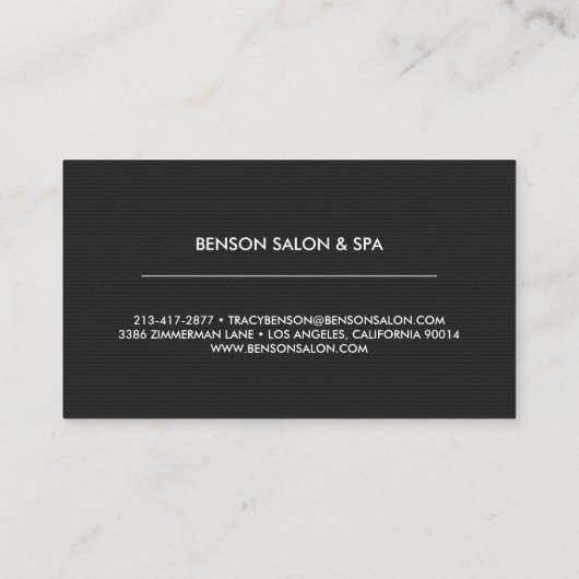 Blue Green en Gold Splatter Loyalty Card (Achterkant)