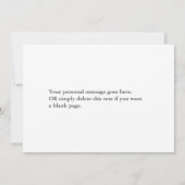 Blue Green Eucalyptus Maid of Honor proposal Kaart (Achterkant)