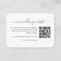 Blue Green Eucalyptus Weddenschap RSVP Details QR 