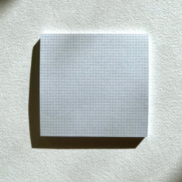 Blue/Green Gingham Post-It Notes