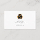 Blue Green Handyman Signage Home Construction Visitekaartje (Achterkant)