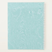 Blue Green Ice Diary Spiral Notitieboek (Achterkant)