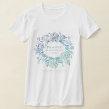 Blue green logo-T-shirt
