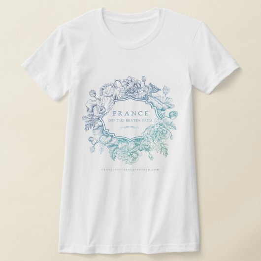 Blue green logo-T-shirt T-shirt (Laagn)