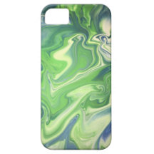 Blue-Green Marged Phone Case