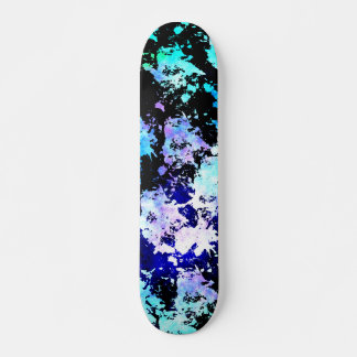 Blue Green Paars Paint Splash Abstract Persoonlijk Skateboard