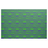 Blue Green Patchwork Stripes Design  Stof (Yard (91,4 cm))