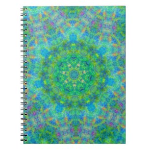 Blue Green Persian Rug Design Notebook Notitieboek