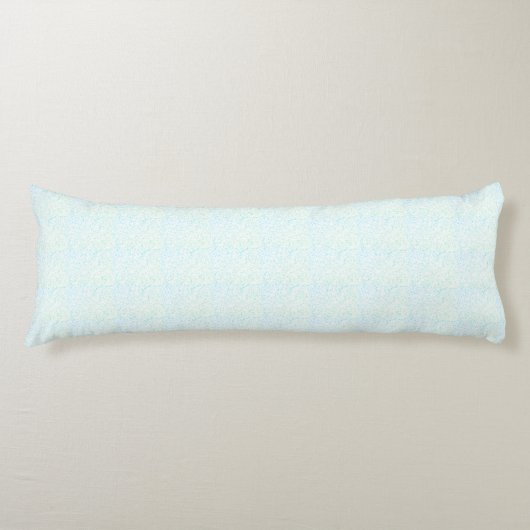 Blue Green Rain Body Pillow Lichaamskussen (Voorkant)