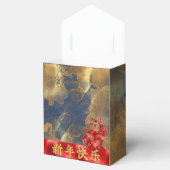 Blue Green Red Gold 2023 Rabbit Chinese nieuwjaars Bedankdoosjes (Geopend)