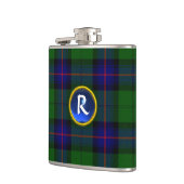 BLUE GREEN SCOTTISH TARTAN SAPPHIRE GEM MONOGRAM HEUPFLES (Links)
