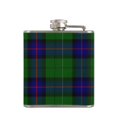 BLUE GREEN SCOTTISH TARTAN SAPPHIRE GEM MONOGRAM HEUPFLES (Achterkant)
