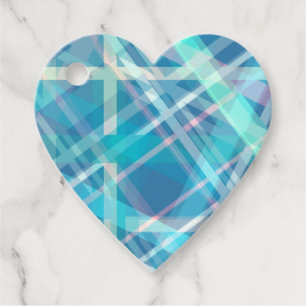 Blue Green Stripes Abstract Baby Boy Birthday Gift Bedankjes Labels