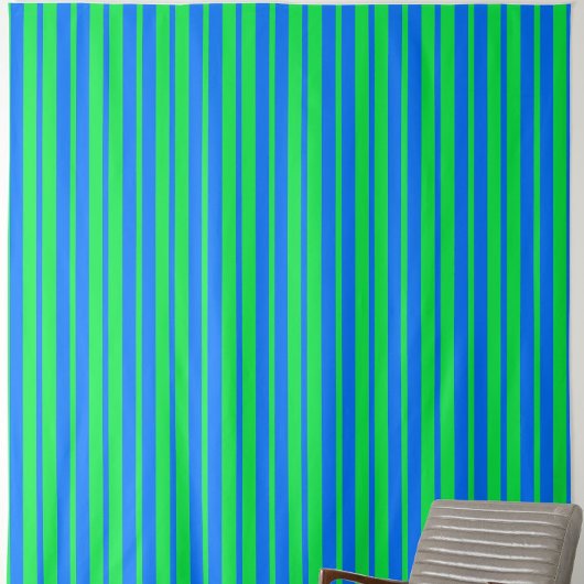 Blue Green Stylish Stripes Pattern Design  Stof