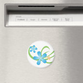 Blue Green Tropical Magneet (Insitu (Vaatwasser))