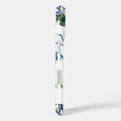 Blue Green Watercolor Wildflower  Case-Mate iPhone Case (Achterkant / Rechts)