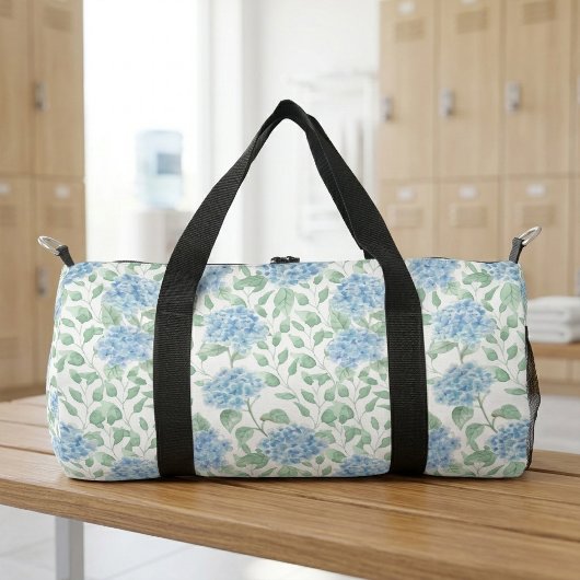 Blue Green Watercolor Wildflower Plunjezak