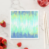 Blue Green White Tie Dye Servet (Insitu)