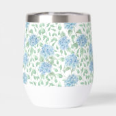 Blue Green Wildflower Watercolor (Achterkant)