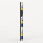 Blue Green Yellow Abstract Geometric Pattern Case-Mate iPhone Case (Achterkant/rechts)