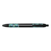 Blue Green Yin Yang Personalized Ink Pen (Achterkant)