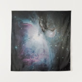 Blue, grey, and purple nebula wandkleed (Voorkant (horizontaal))