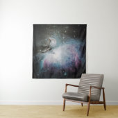 Blue, grey, and purple nebula wandkleed (In situ)