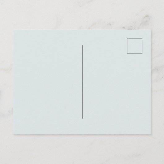 Blue Grey Black Funny Humor I Mustache Briefkaart (Achterkant)