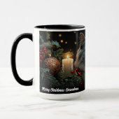 Blue-Grey Cat Lovers Kerstcadeau Mokken (Links)