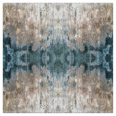 Blue Grey Decorative Abstract Artwork Stof (Swatch)