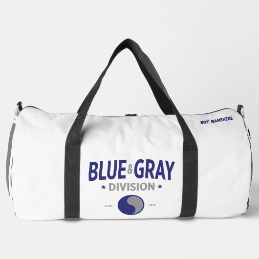 Blue & Grey Division 29th Infantry Division op maa Plunjezak (Voorkant)