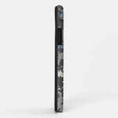 Blue Grey iPhone 5 digital camo hoesje (Achterkant/rechts)